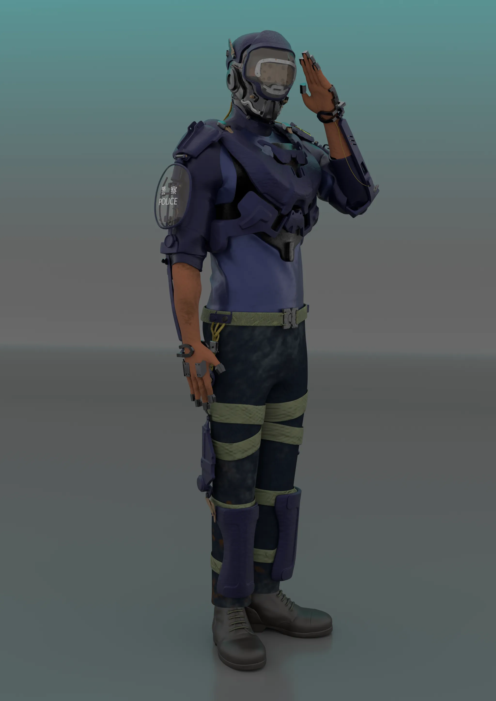 サイバネ警察官