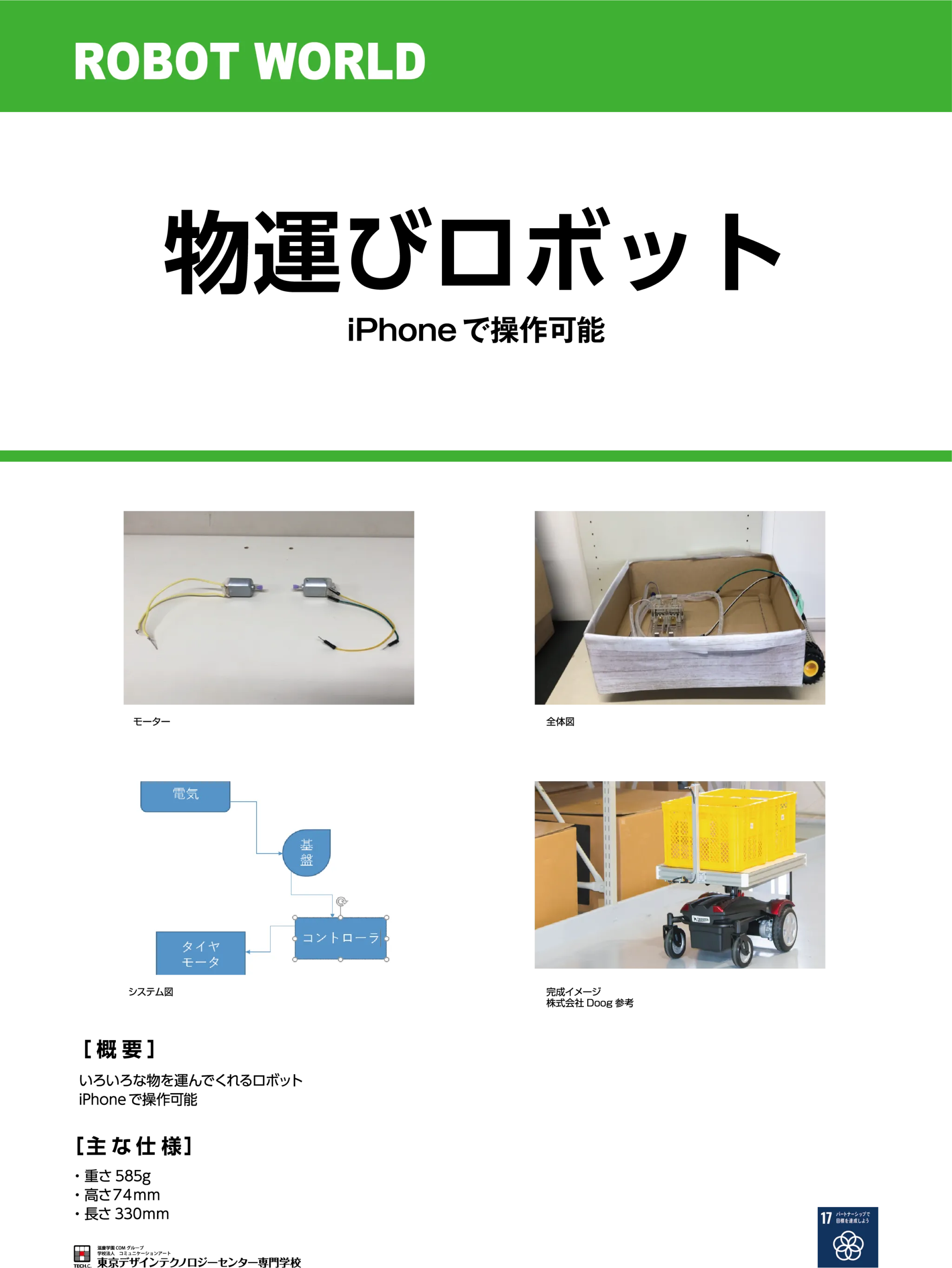 物運びロボット