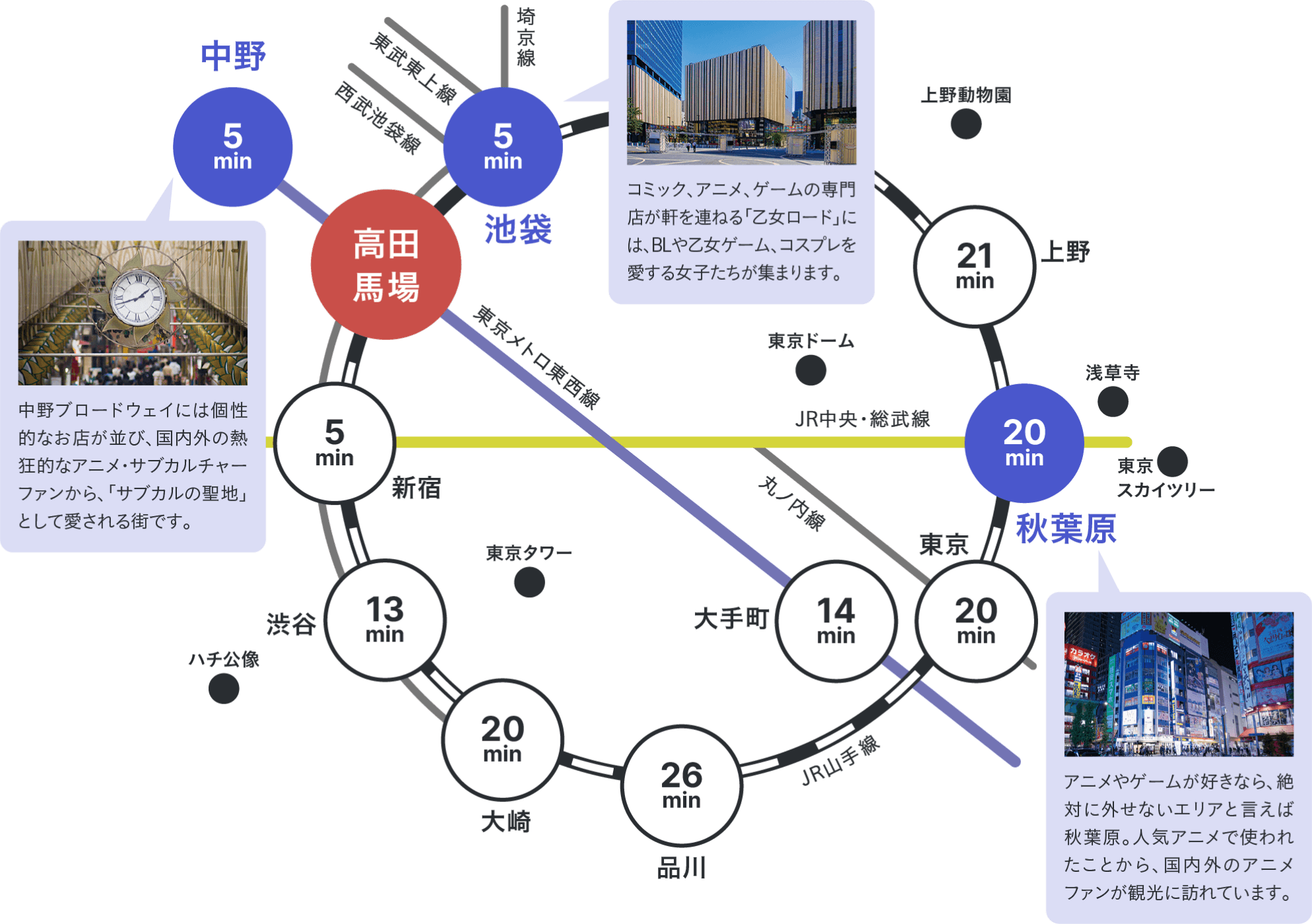 周辺エリア情報