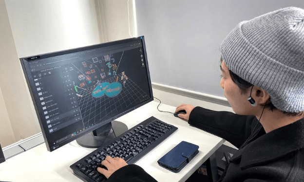 現実世界にデジタルを付加するARを制作